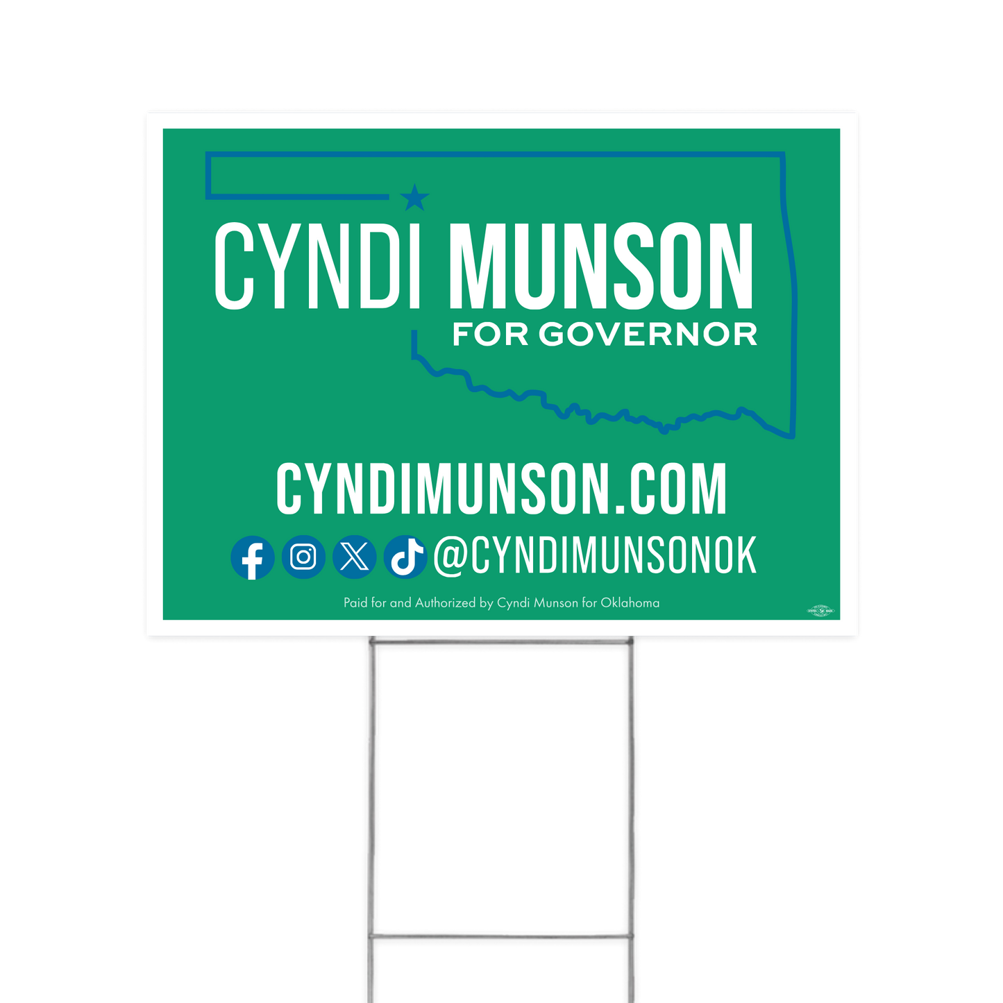 Munson Yard Sign