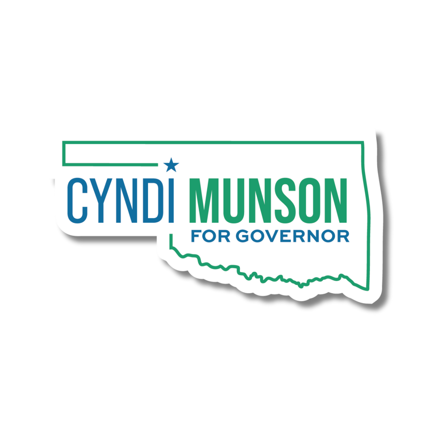 Munson Kiss-Cut Sticker