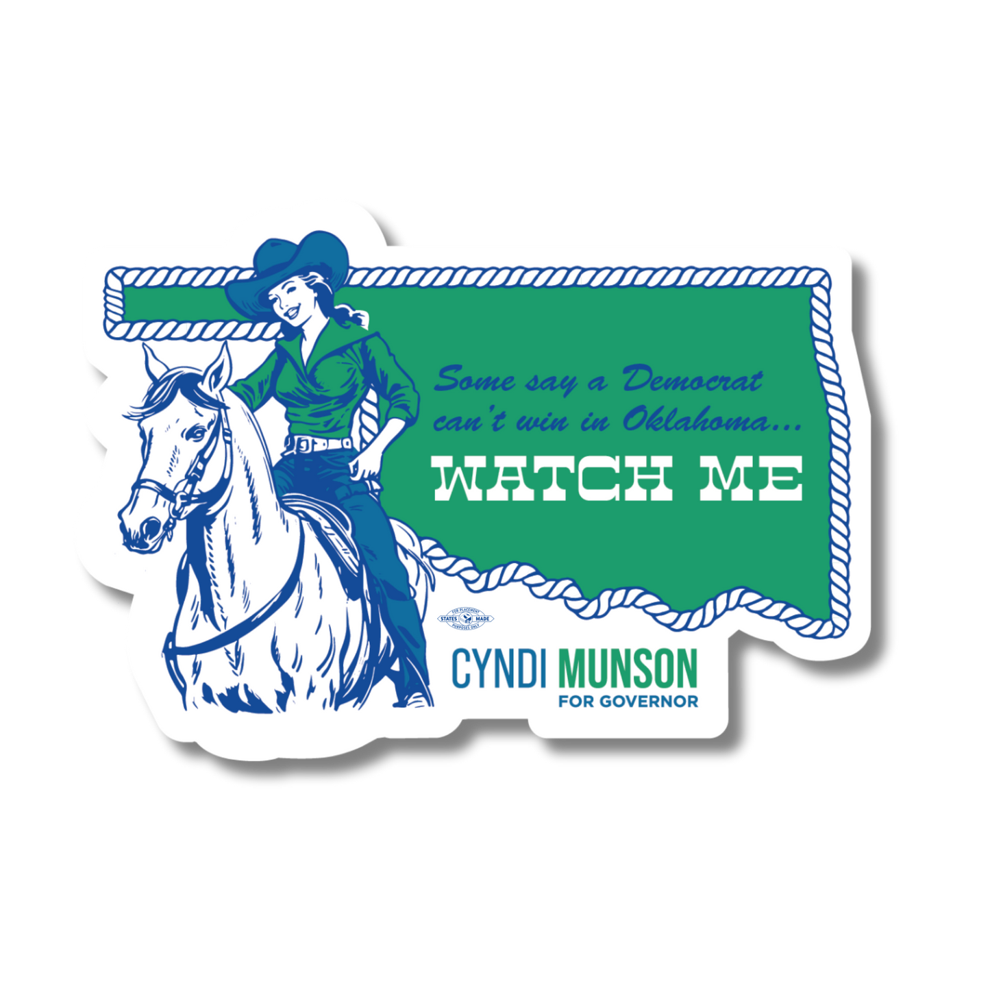 Watch Me Sticker