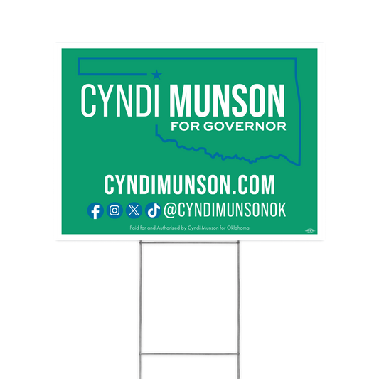 Munson Yard Sign